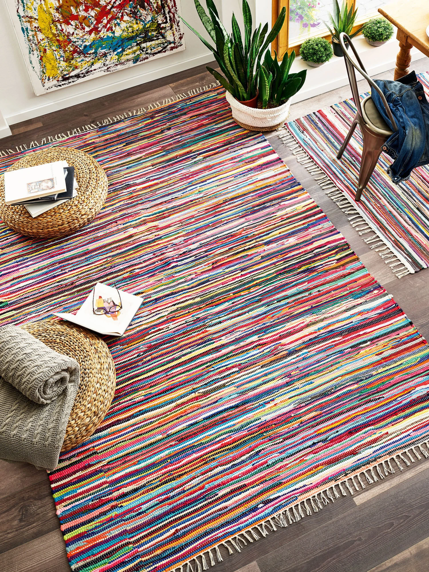 Fleckerl-Teppich, Multicolor 1 Fleckerl-Teppich, Multicolor