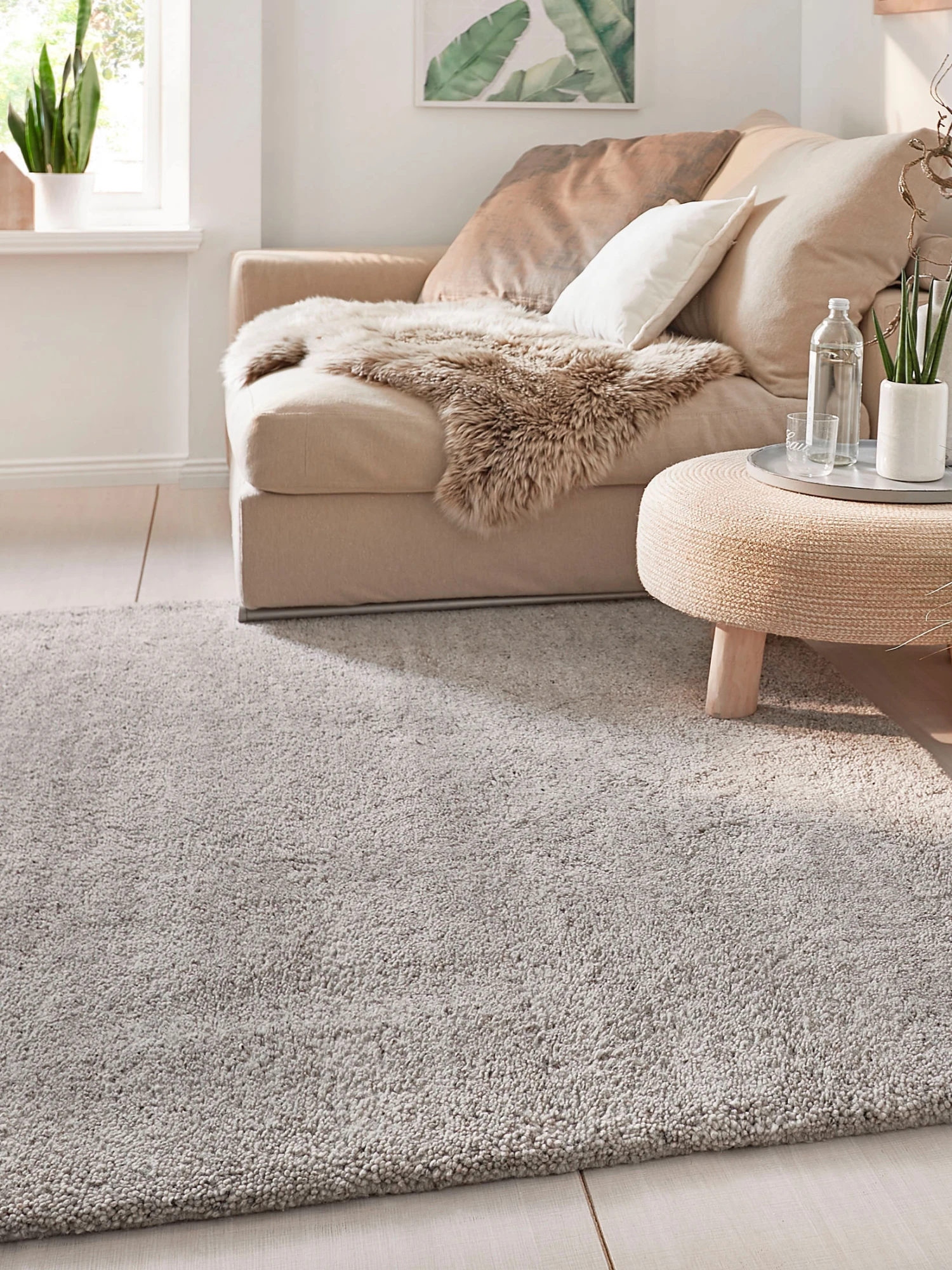 Berber-Teppich, Steingrau 2 Berber-Teppich, Steingrau – Bild 2