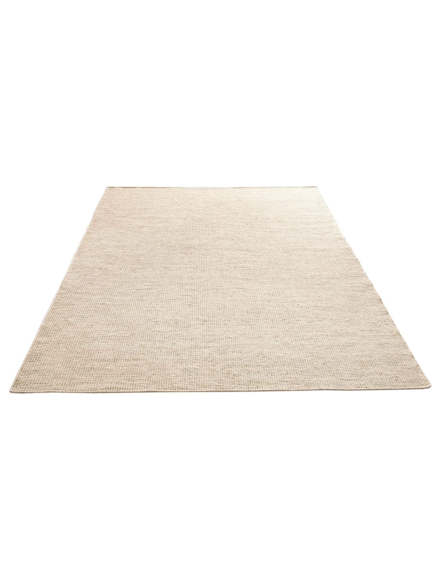 Woll-Teppich, Natur/Beige 3 Woll-Teppich, Natur/Beige – Bild 3