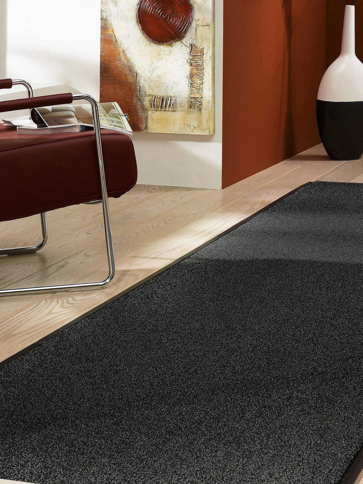 Sauberlaufmatte, Schwarz 1 Sauberlaufmatte, Schwarz