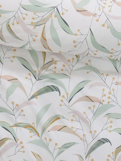 Renforcé-Bettwäsche, Lindgrün -Häuser Lieferungen Verkauf Alamea Bettwaesche Gruen Lindgruen 135x200 lup