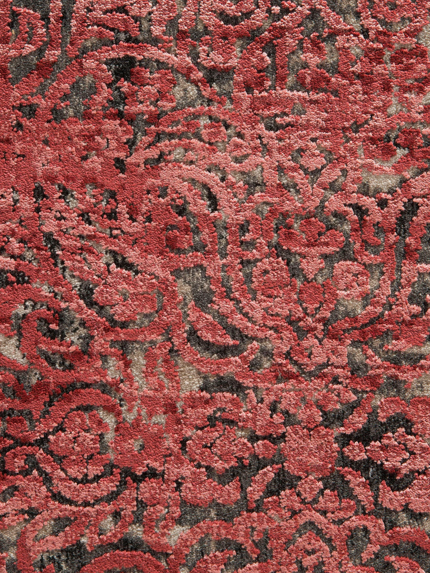Vintage-Teppich, Karmin 4 Vintage-Teppich, Karmin – Bild 4