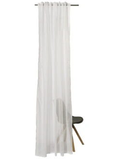 Vorhang Mit Gardinenband, Ecru -Häuser Lieferungen Verkauf Amalia Gardine verdeckteSchlaufe creme ecru 140x245 pla2