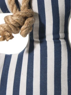 Objekt, Blau/Weiss -Häuser Lieferungen Verkauf Anchor Tuerstopper Weiss BlauWeiss 10x33x28 lup