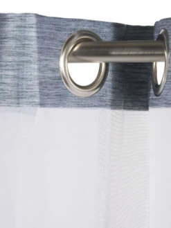 Ösenschal, Aqua -Häuser Lieferungen Verkauf Aria Gardine Oesenschal Blau Aqua 140x245 lup1