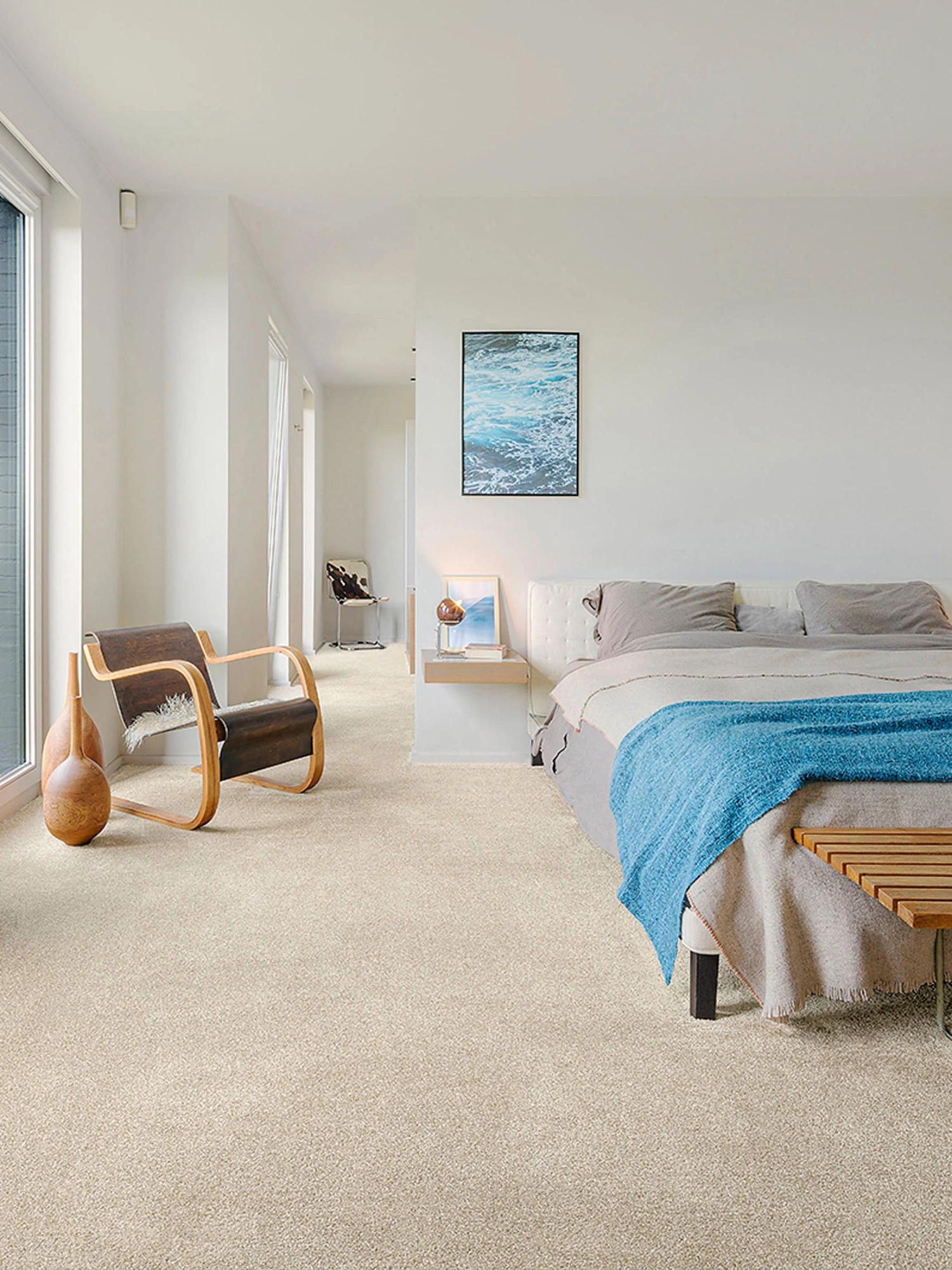 Velours-Teppichboden, Strand 33 3 Velours-Teppichboden, Strand 33 – Bild 3