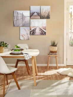 Leinwand Druck, Grau