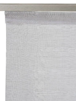 Flächenvorhang, Silber -Häuser Lieferungen Verkauf Becca Flaechenvorhang Grau Silber 60x245 lup1