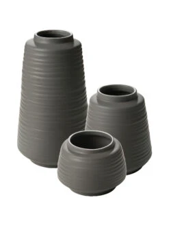 Deko-Vase, Grau -Häuser Lieferungen Verkauf Beijing DekoVase Grau Serie per