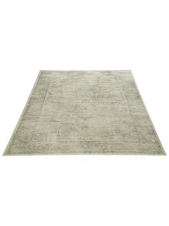 Vintage-Teppich, Creme/Blau -Häuser Lieferungen Verkauf Beshkan VintageTeppich Grau CremeBlau 160x230 fper