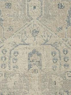 Vintage-Teppich, Creme/Blau -Häuser Lieferungen Verkauf Beshkan VintageTeppich Grau CremeBlau 160x230 lup