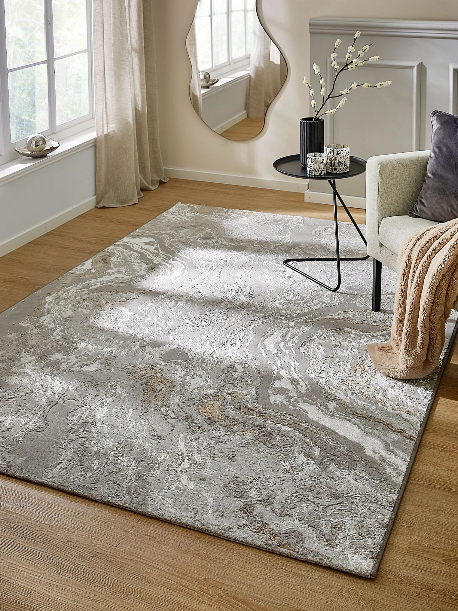 Moderner Teppich, Marmor 1 Moderner Teppich, Marmor