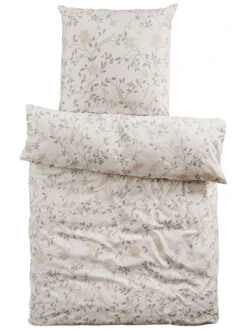 Renforcé-Bettwäsche, Nature -Häuser Lieferungen Verkauf BloomingNature Bettwaesche Beige Nature 135x200 pla