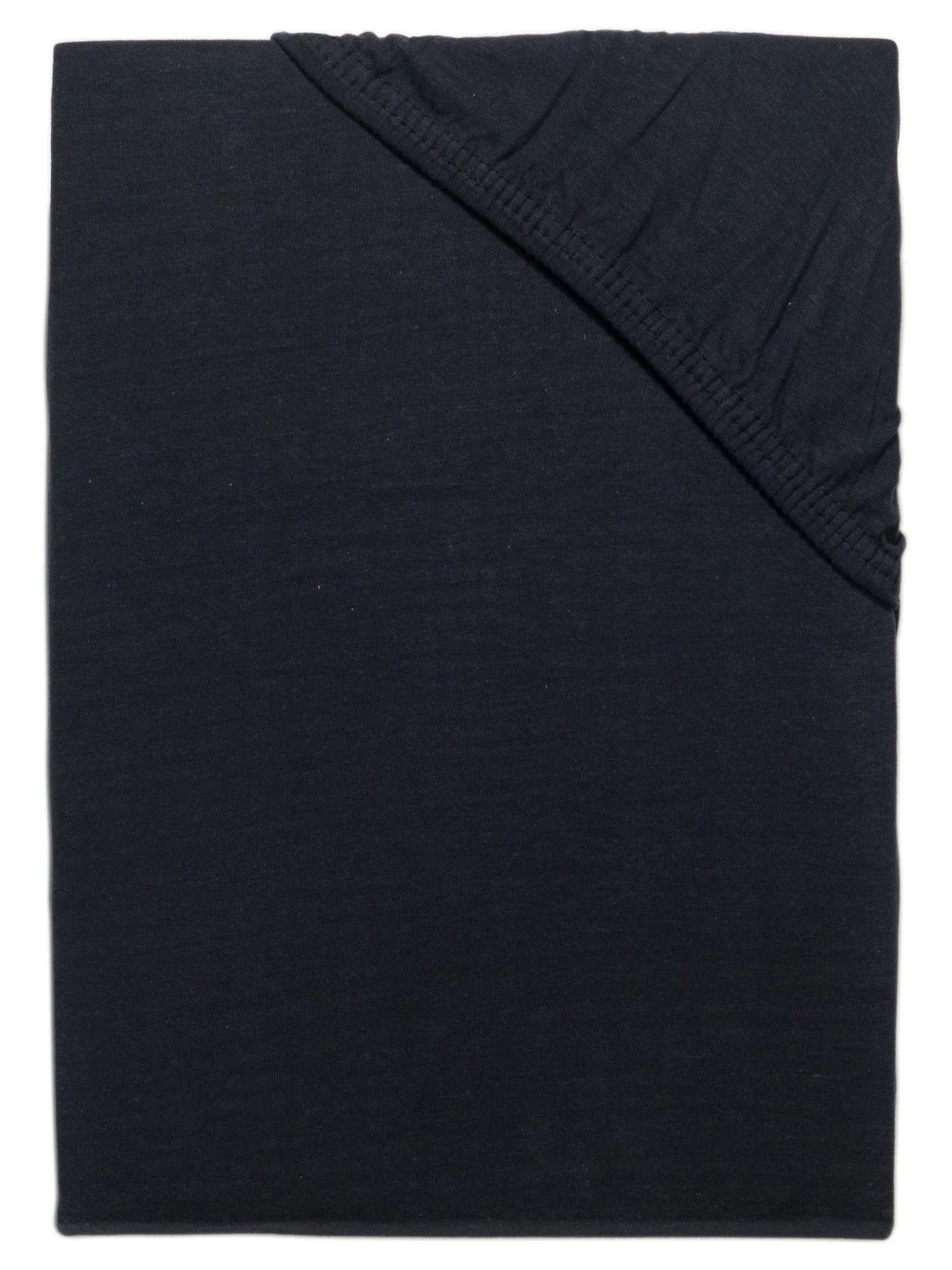 Spannbetttuch, Schwarz 1 Spannbetttuch, Schwarz