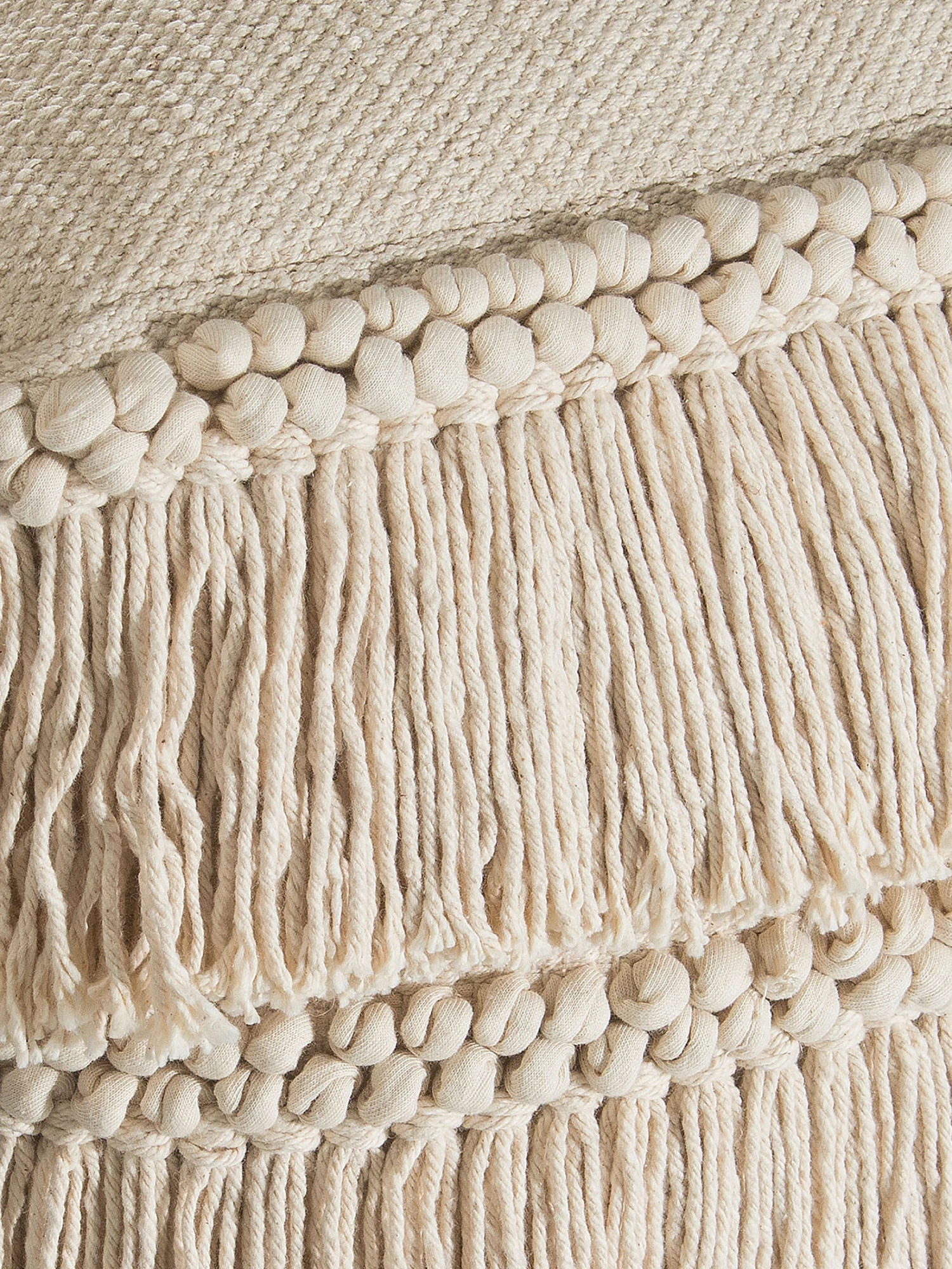 Pouf, Offwhite 3 Pouf, Offwhite – Bild 3