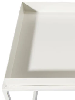 Tisch, Weiss -Häuser Lieferungen Verkauf Calaria Tisch Weiss 38x56x54 lup