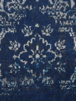 Vintage-Teppich, Blue Night 8 Vintage-Teppich, Blue Night -Häuser Lieferungen Verkauf ChaletRoyal Vintageteppich blau BlueNight lup2
