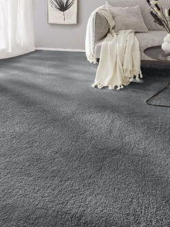 Velours-Teppichboden, Anthrazit 97