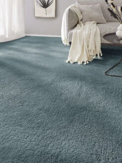 Velours-Teppichboden, Petrol 27