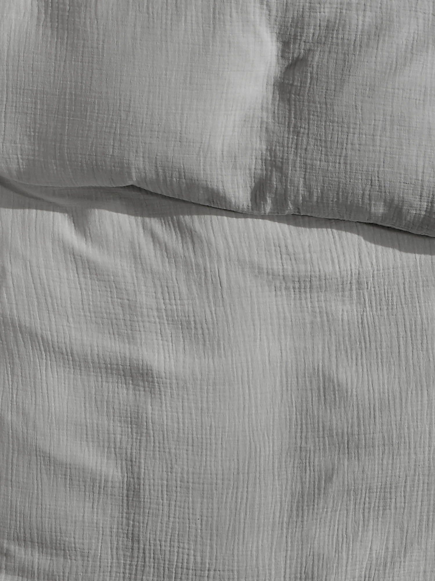 Musselin-Bettwäsche, Graphit 3 Musselin-Bettwäsche, Graphit – Bild 3