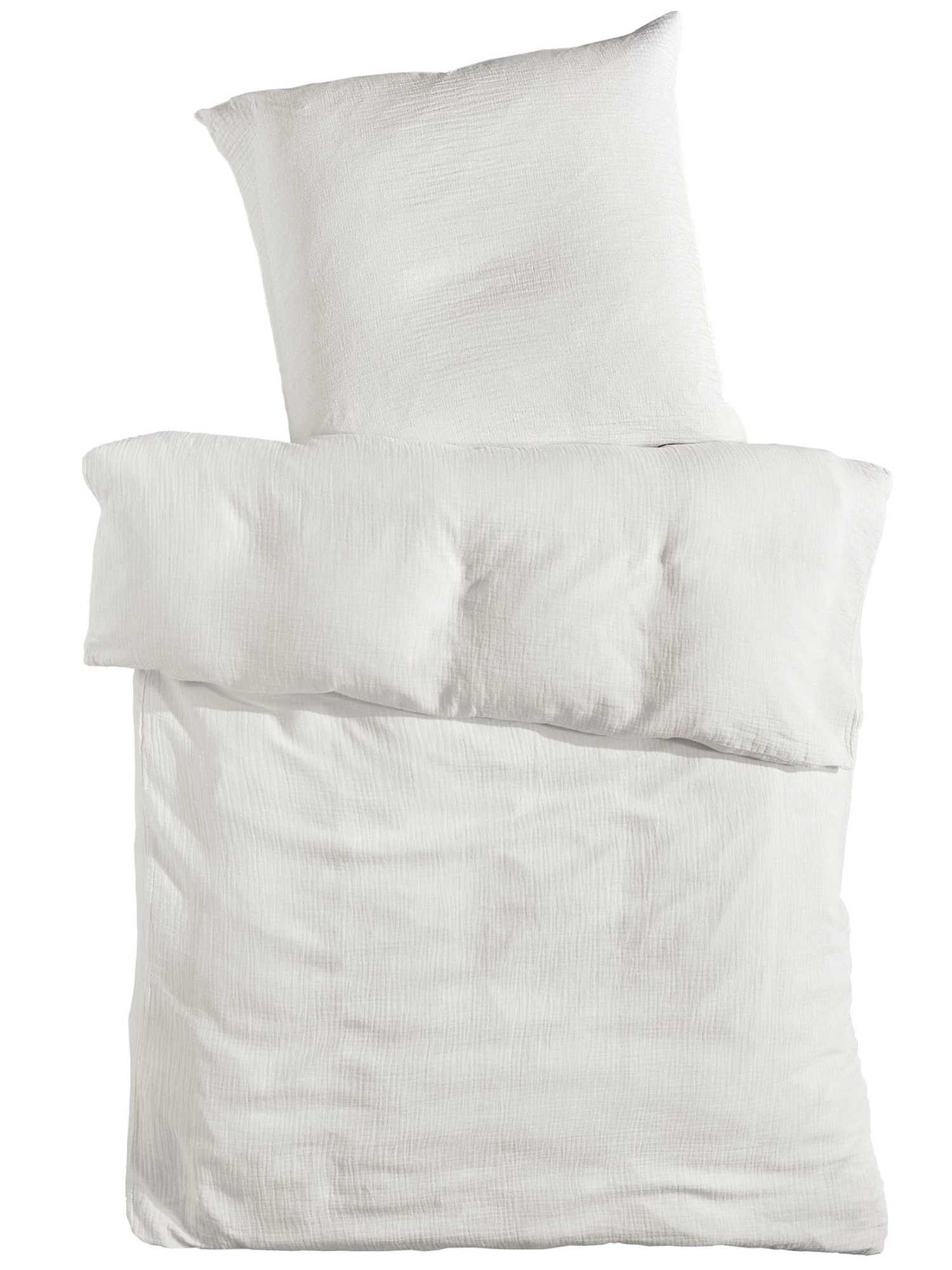 Musselin-Bettwäsche, Creme 3 Musselin-Bettwäsche, Creme – Bild 3