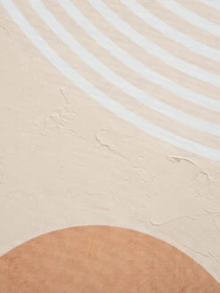 Leinwand-Druck-handbemalt, Hellbeige -Häuser Lieferungen Verkauf Cornero Leinwandbild Beige Hellbeige 80x120 lup