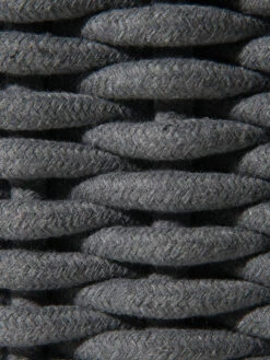 Korb, Anthrazit -Häuser Lieferungen Verkauf Cotiri Korb Dunkelgrau Anthrazit 35x35x20 lup3