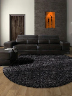 Häuser Lieferungen Verkauf 35 Hochflor-Teppich, Anthrazit