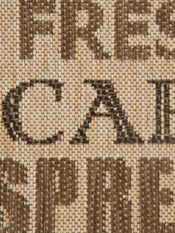 Küchenläufer, Coffee -Häuser Lieferungen Verkauf Cuisine FlachgewebeTeppich Beige Coffee2 80x200 lup