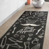 Küchenläufer, Black/White