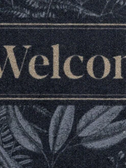 Sauberlaufmatte, Forets Leaves Grey -Häuser Lieferungen Verkauf Door Fussmatte Grau ForetsLeavesGrey 50x80 lup