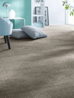 Velours-Teppichboden, Taupe 49