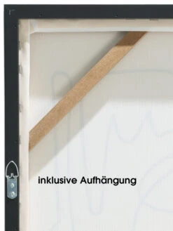 Leinwandbild, Schwarz/Weiss -Häuser Lieferungen Verkauf Endless Druckgerahmt Weiss SchwarzWeiss 50x70 ruk