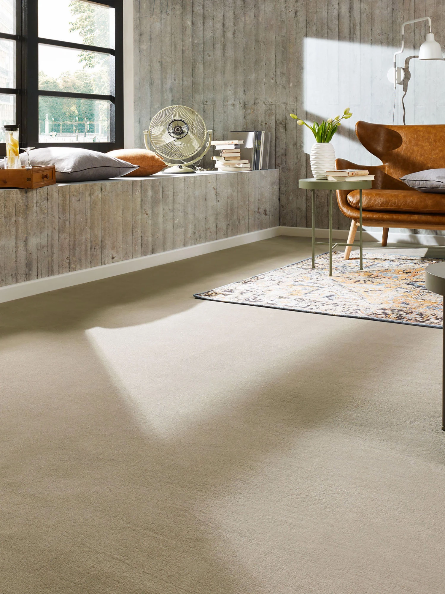 Velours-Teppichboden, Taupe 39 1 Velours-Teppichboden, Taupe 39