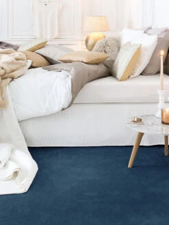 Velours-Teppichboden, Petrol 74