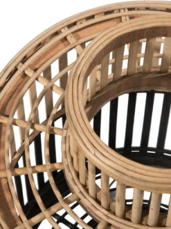 Laterne, Beige/Schwarz 6 Laterne, Beige/Schwarz -Häuser Lieferungen Verkauf Fargosa Laterne Beige BeigeSchwarz 31x31x39 lup1