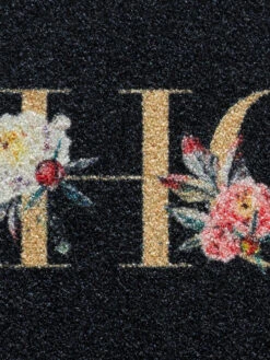 Fußmatte, Home Flowers -Häuser Lieferungen Verkauf Fashion Fussmatte schwarz HomeFlowers 50x80 lup