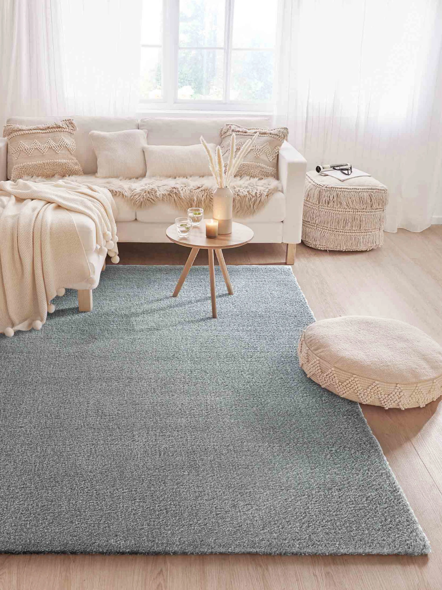 Hochflor-Teppich, Light Grey 1 Hochflor-Teppich, Light Grey