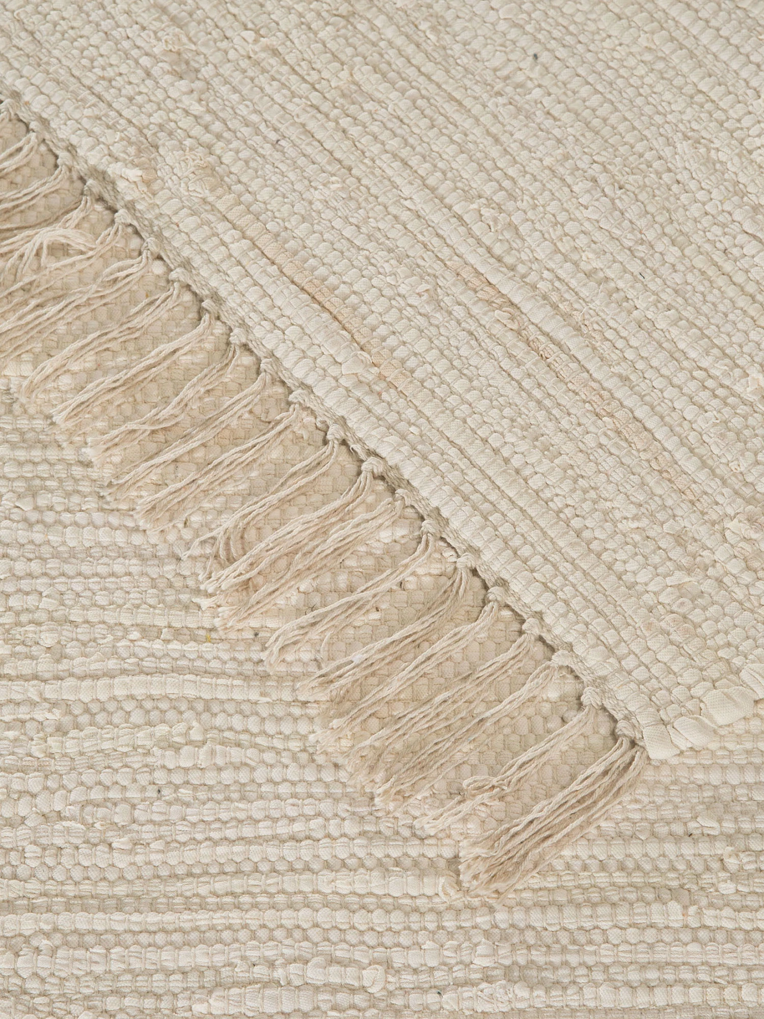 Baumwoll-Teppich, White 5 Baumwoll-Teppich, White – Bild 5