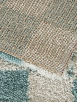 Moderner Teppich, Türkis -Häuser Lieferungen Verkauf Gambit ModernerTeppich Hellblau Tuerkis 160x230 wel