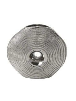 Deko-Vase, Silber