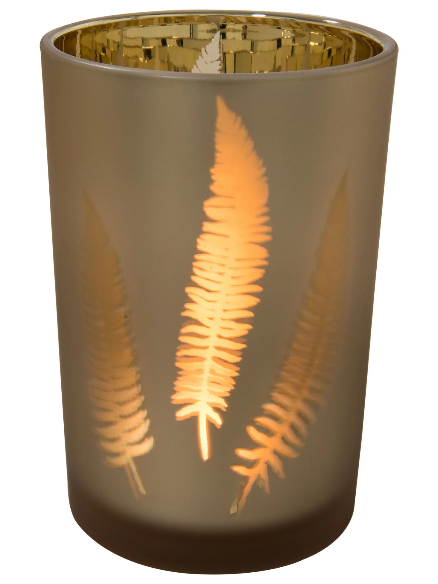 Teelichthalter, Gold 2 Teelichthalter, Gold – Bild 2