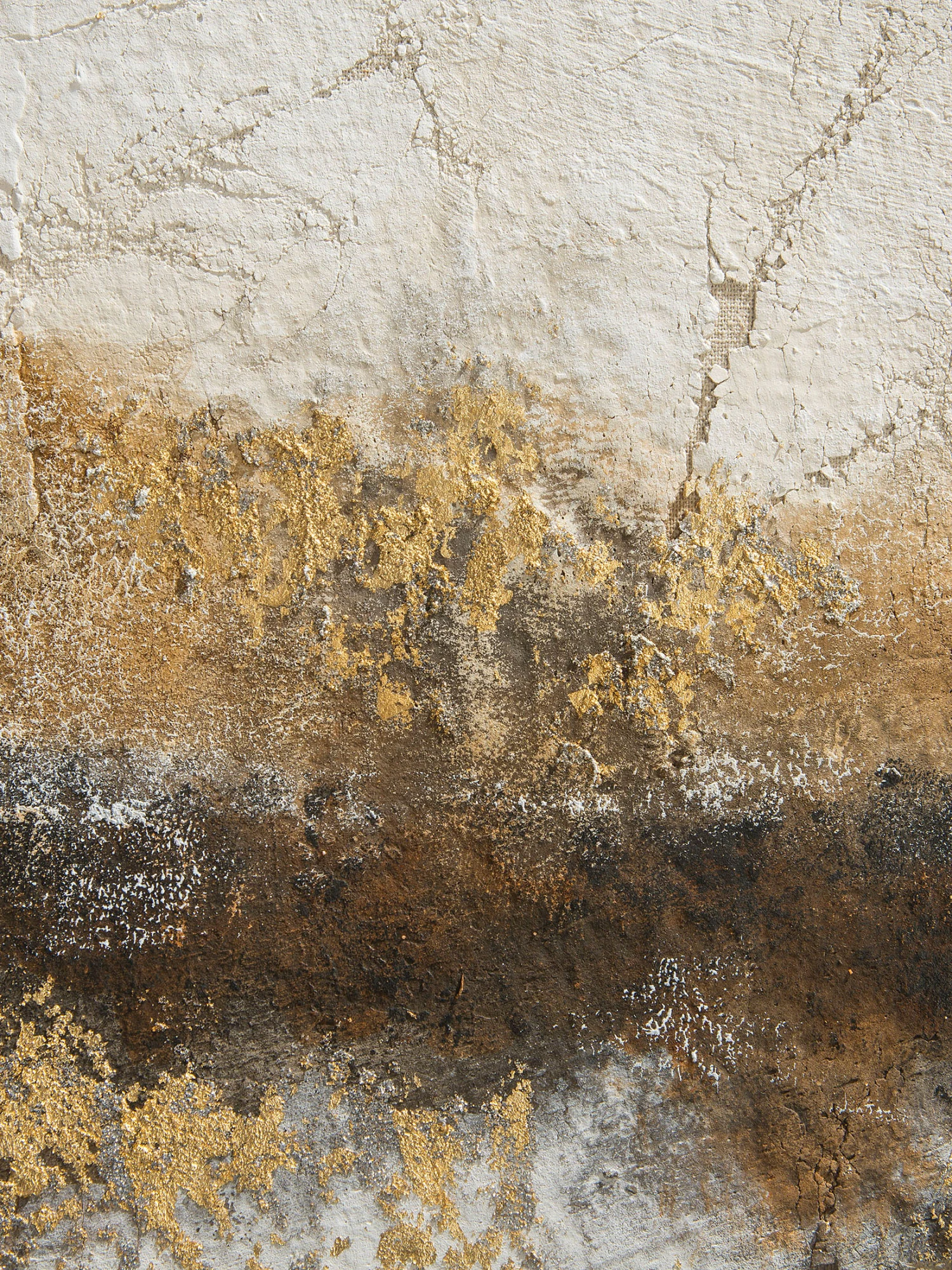 Leinwand-handgemalt, Graubeige 3 Leinwand-handgemalt, Graubeige – Bild 3