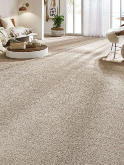 Velours-Teppichboden, Perlgrau