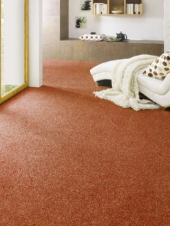 Velours-Teppichboden, Peach