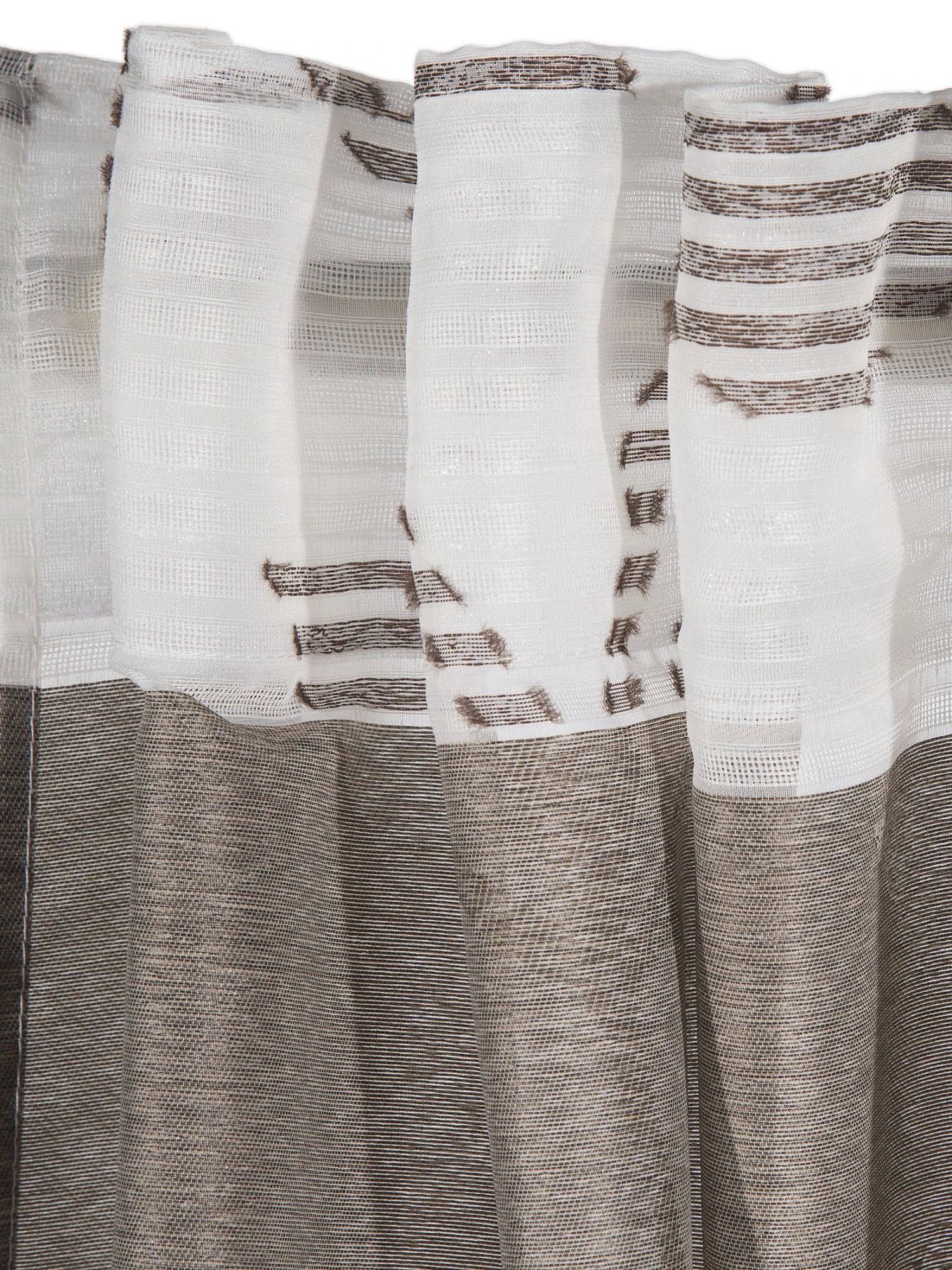 Vorhang Mit Gardinenband, Mokka 4 Vorhang Mit Gardinenband, Mokka – Bild 4