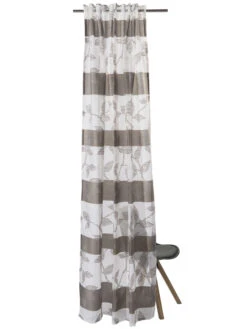 Vorhang Mit Gardinenband, Mokka 7 Vorhang Mit Gardinenband, Mokka -Häuser Lieferungen Verkauf Henriette VerdeckteSchlaufe Braun Mokka 140x245 pla2