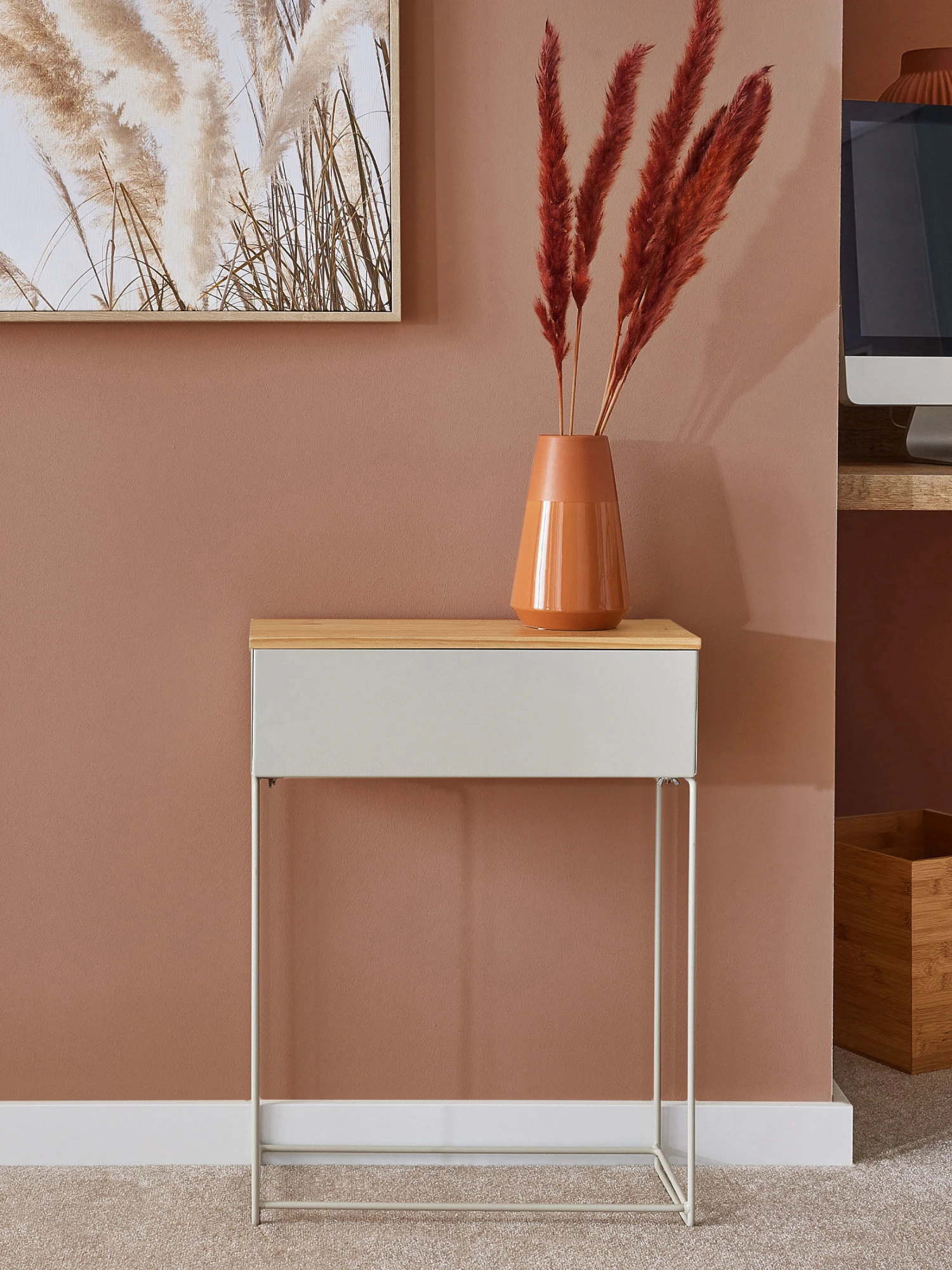 Pflanztopf, Beige 1 Pflanztopf, Beige