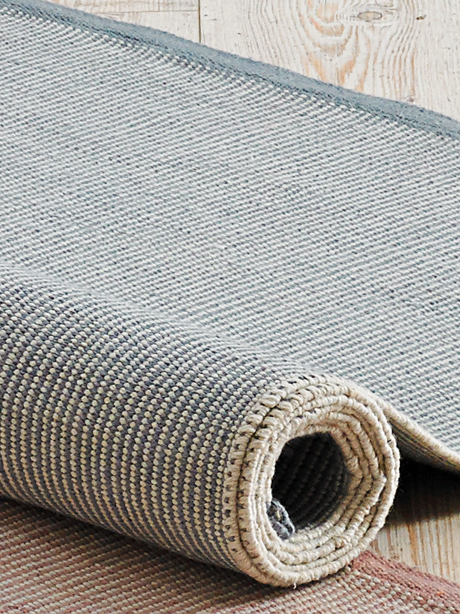 Flachgewebe-Teppich, Gletscher 3 Flachgewebe-Teppich, Gletscher – Bild 3