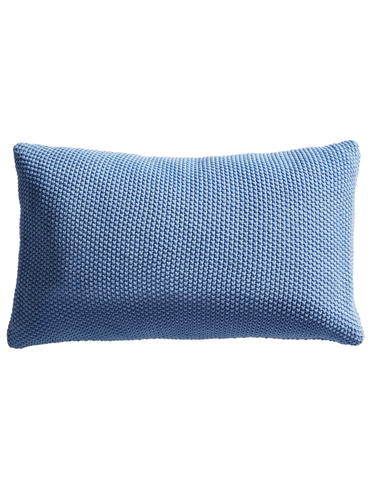 Strickkissen, Aquamarine 1 Strickkissen, Aquamarine